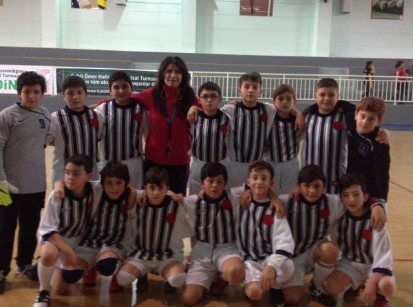 Ortaokul Futsal takımımız bir üst tura yükseldi.