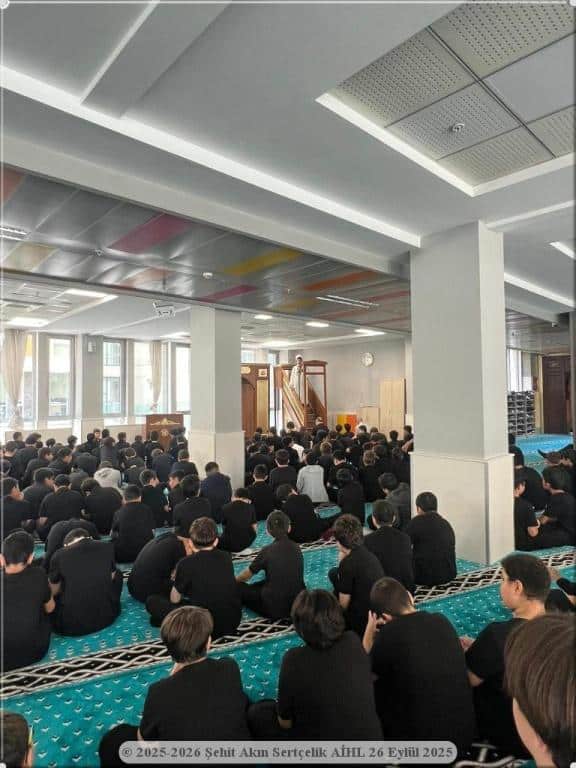 2025-2026_Öğrencilerimizin Bu Haftaki Namaz Uygulamaları