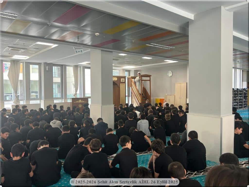 2025-2026_Öğrencilerimizin Bu Haftaki Namaz Uygulamaları